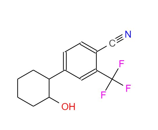 (rac)-PF-998425,Benzonitrile, 4-(2-hydroxycyclohexyl)-2-(trifluoromethyl)-