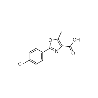 2-(4-氯苯基)-5-甲基-1,3-噁唑-4-羧酸