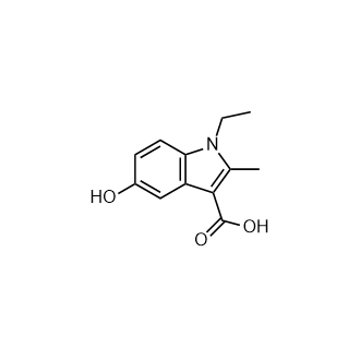 1-乙基-5-羟基-2-甲基-1H-吲哚-3-羧酸
