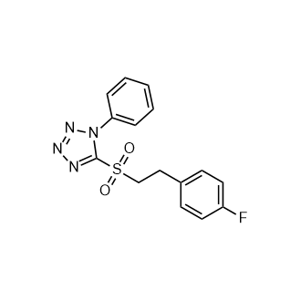 5-(4-氯苯乙基磺酰基)-1-苯基-1H-四唑