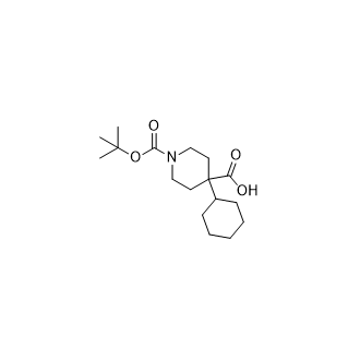 1-(叔丁氧基羰基)-4-环己基哌啶-4-羧酸