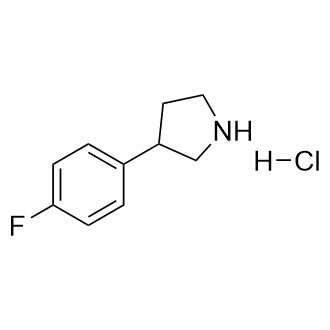 3-(4-氟苯基)吡咯烷盐酸盐
