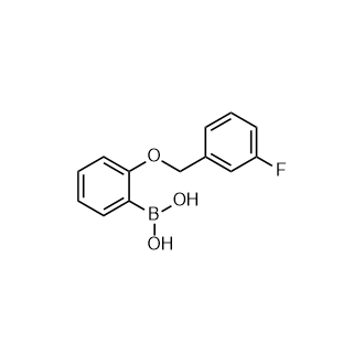 (2-((3-氟苄基)氧基)苯基)硼酸
