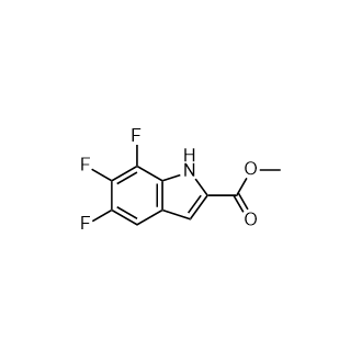 5,6,7-三氟-1H-吲哚-2-羧酸甲酯