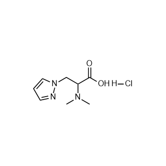 2-(二甲氨基)-3-(1h-吡唑-1-基)丙酸盐酸盐