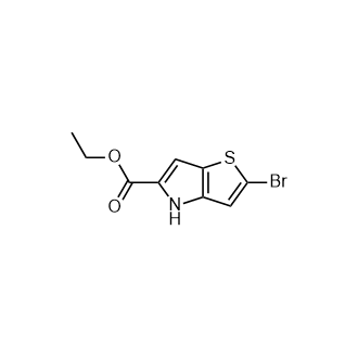 2-溴-4H-噻吩并[3,2-b]吡咯-5-甲酸乙酯