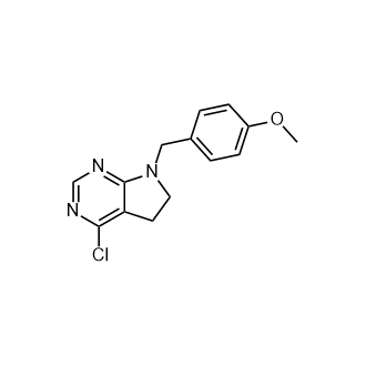 4-氯-7-(4-甲氧基苄基)-6,7-二氢-5H-吡咯并[2,3-d]嘧啶