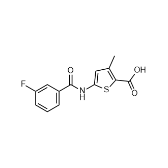5-(3-氟苯甲酰氨基)-3-甲基噻吩-2-羧酸