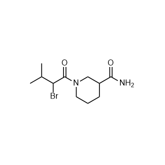 1-(2-溴-3-甲基丁并基)哌啶-3-甲酰胺