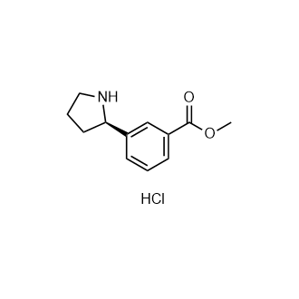 (R)-3-(吡咯烷-2-基)苯甲酸甲酯盐酸盐