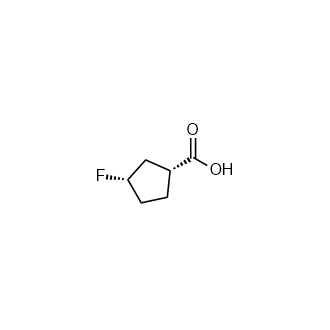 (1R,3S)-3-氟环戊烷-1-羧酸