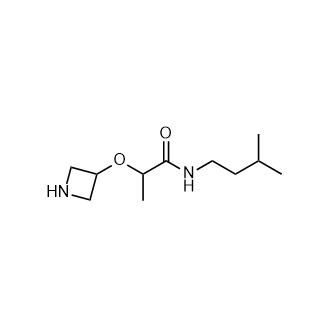 2-(氮雜環(huán)丁烷-3-基氧基)-N-異戊基丙烷酰胺