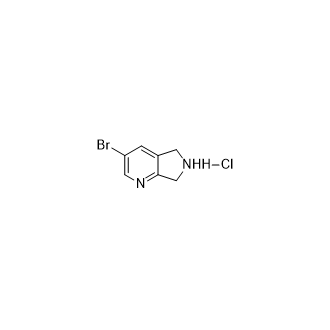 3-溴-6,7-二氢-5H-吡咯并[3,4-b]吡啶盐酸盐