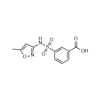 3-[(5-甲基-1,2-噁唑-3-基)氨磺酰基]苯甲酸