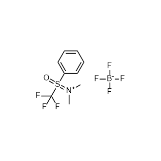 N-甲基-N-(氧代(苯基)(三氟甲基)-λ6-亚磺酰亚甲基)四氟硼酸铵