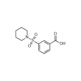 3-(哌啶-1-基磺酰基)苯甲酸
