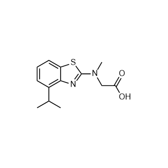 N-(4-异丙基苯并[d]噻唑-2-基)-N-甲基甘氨酸