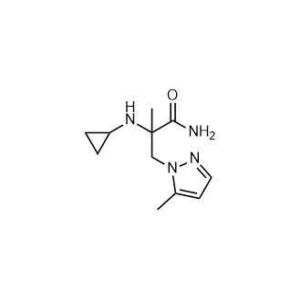 2-(环丙氨基)-2-甲基-3-(5-甲基-1H-吡唑-1-基)丙酰胺