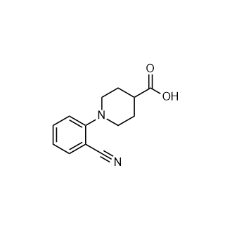1-(2-氰基苯基)哌啶-4-羧酸
