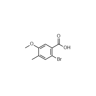 2-溴-5-甲氧基-4-甲基苯甲酸
