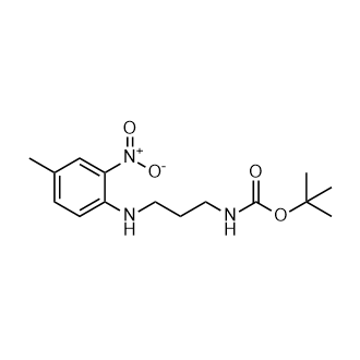 (3-((4-甲基-2-硝基苯基)氨基)丙基)氨基甲酸叔丁酯