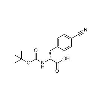 (R)-2-((叔丁氧基羰基)氨基)-3-(4-氰基苯基)丙酸