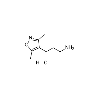 3-(3,5-二甲基异噁唑-4-基)丙-1-胺盐酸盐