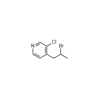 4-(2-溴丙基)-3-氯吡啶