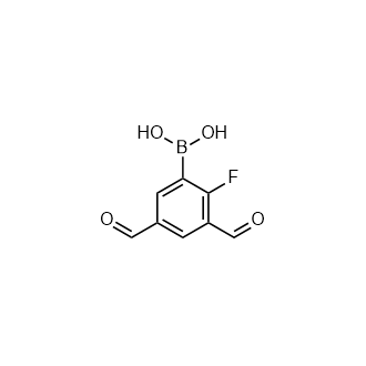 (2-氟-3,5-二甲酰基苯基)硼酸