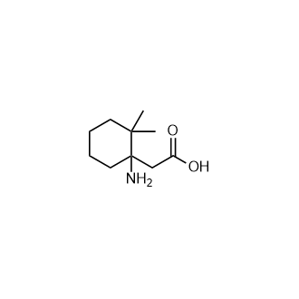2-(1-氨基-2,2-二甲基环己基)乙酸
