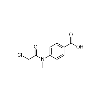 4-(2-氯-N-甲基乙酰氨基)苯甲酸