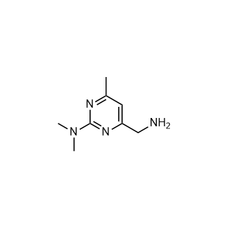 4-(氨基甲基)-n,n,6-三甲基嘧啶-2-胺