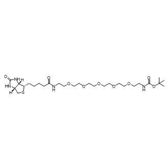 Biotin-PEG5-NH-Boc