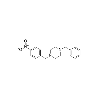 1-苄基-4-(4-硝基苄基)哌嗪