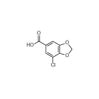 7-氯-1,3-二噁茚满-5-羧酸