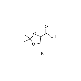 2,2-二甲基-1,3-二氧戊环-4-羧酸钾盐