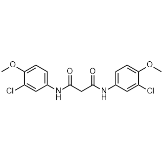 N,N'-双(3-氯-4-甲氧基苯基)丙二酰胺