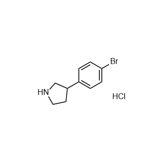 3-(4-溴苯基)吡咯烷盐酸盐