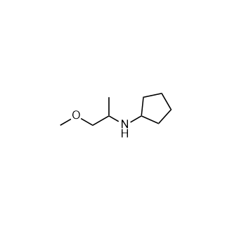 N-(1-甲氧基丙-2-基)环戊胺