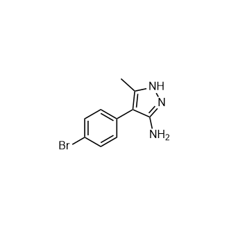 4-(4-溴苯基)-5-甲基-1H-吡唑-3-胺