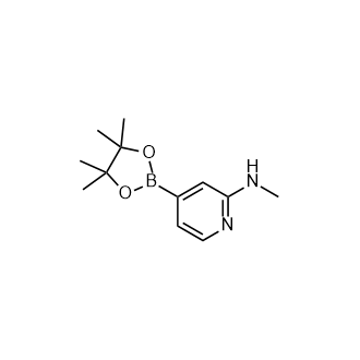 2-(甲基氨基)吡啶-4-硼酸频哪醇酯