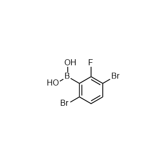 (3,6-二溴-2-氟苯基)硼酸