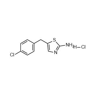 5-[(4-氯苯基)甲基]-1,3-噻唑-2-胺盐酸盐