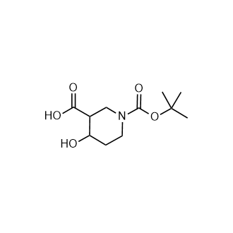 1-(叔丁氧基羰基)-4-羟基哌啶-3-羧酸