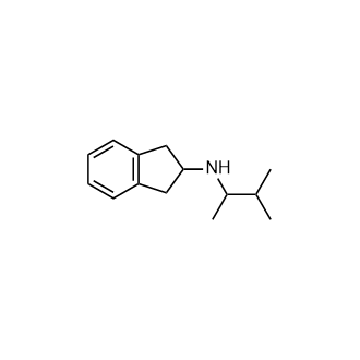 N-(3-甲基丁烷-2-基)-2,3-二氢-1H-茚-2-胺