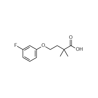 4-(3-氟苯氧基)-2,2-二甲基丁酸
