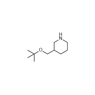 3-(叔丁氧基甲基)哌啶