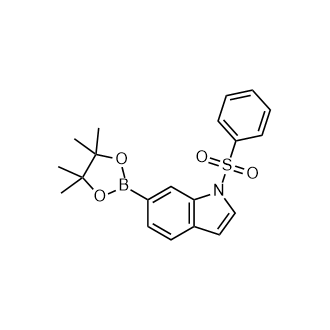 1-(苯基磺?；?-6-(4,4,5,5-四甲基-1,3,2-二氧硼雜環(huán)戊烷-2-基)-1H-吲哚