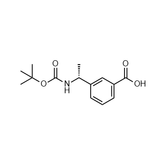 (R)-3-(1-((叔丁氧羰基)氨基)乙基)苯甲酸