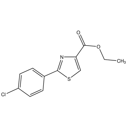Ethyl 2-(4-chlorophenyl)-1,3-thiazole-4-carboxylate,61786-00-3